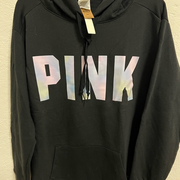 PINK Victoria's Secret Black Hoodie - Picture 2 of 4